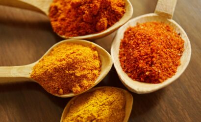 Chili and Turmeric powder